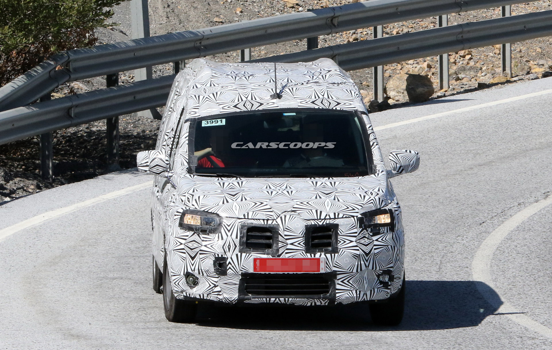 All-New Dacia Dokker Spotted Testing Alongside Current Model
