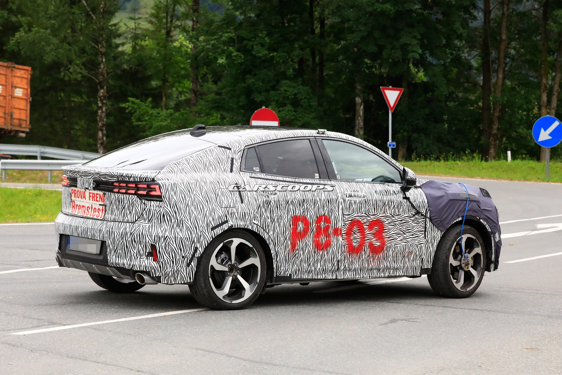 Lynk & Co 05 Loses Some Camo While Conducting Testing In The Alps