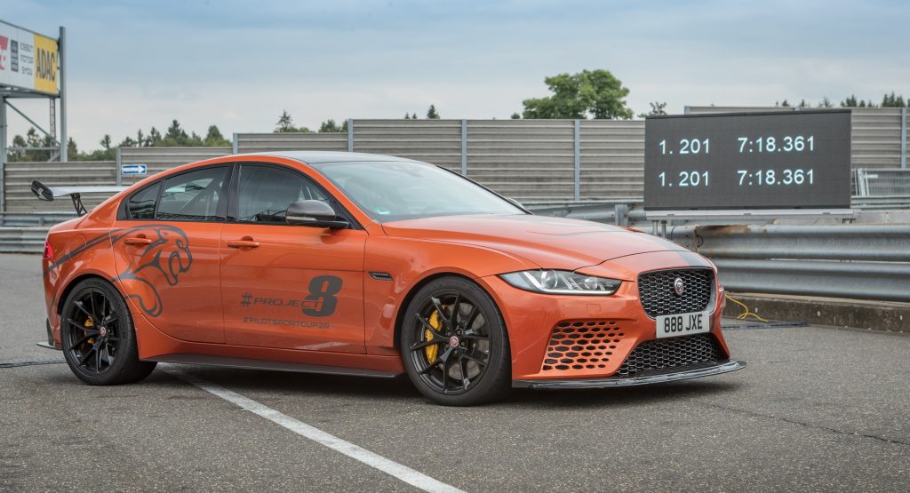  Jaguar XE SV Project 8 Shows How It Broke Its Own Nurburgring Record