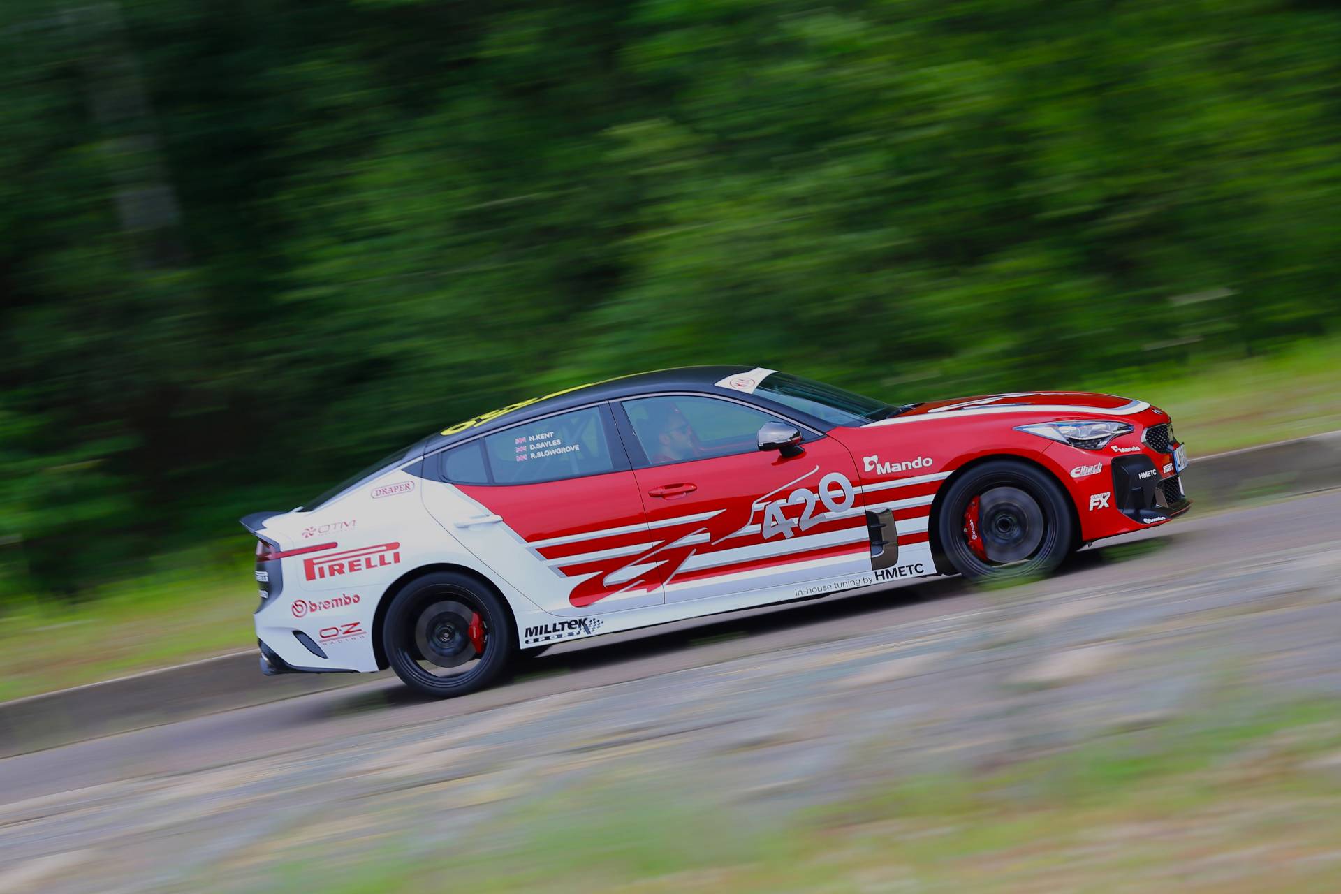 Kia Creates A 422 HP Stinger GT420 “Track Day Monster” After Saving It From The Crusher