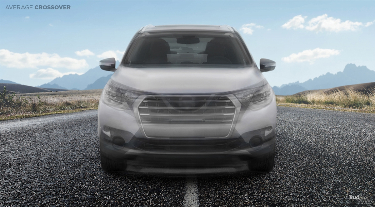 These Are The “Average” Front And Rear Ends Of Seven Popular Car Types