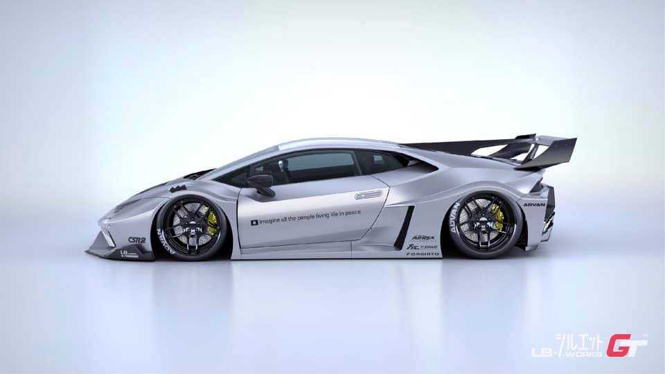 Liberty Walk’s Huracan Body Kit Is So Sharp, It Cuts Like A Knife