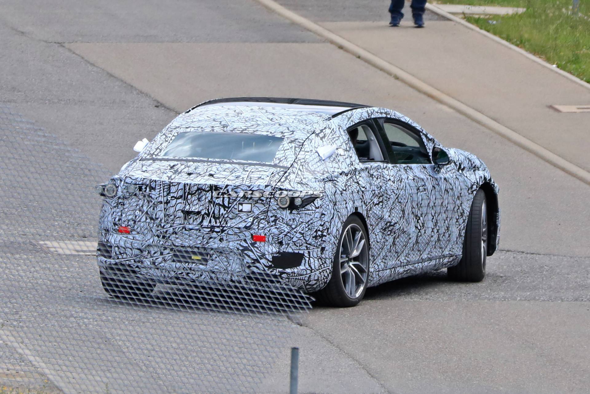 2021 Mercedes EQS Electric Flagship Shows Production Body, Should Porsche Taycan Worry?