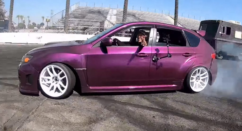 A Rear-Wheel Drive Subaru WRX Is Odd – And Ideal For Burning Lots Of Rubber