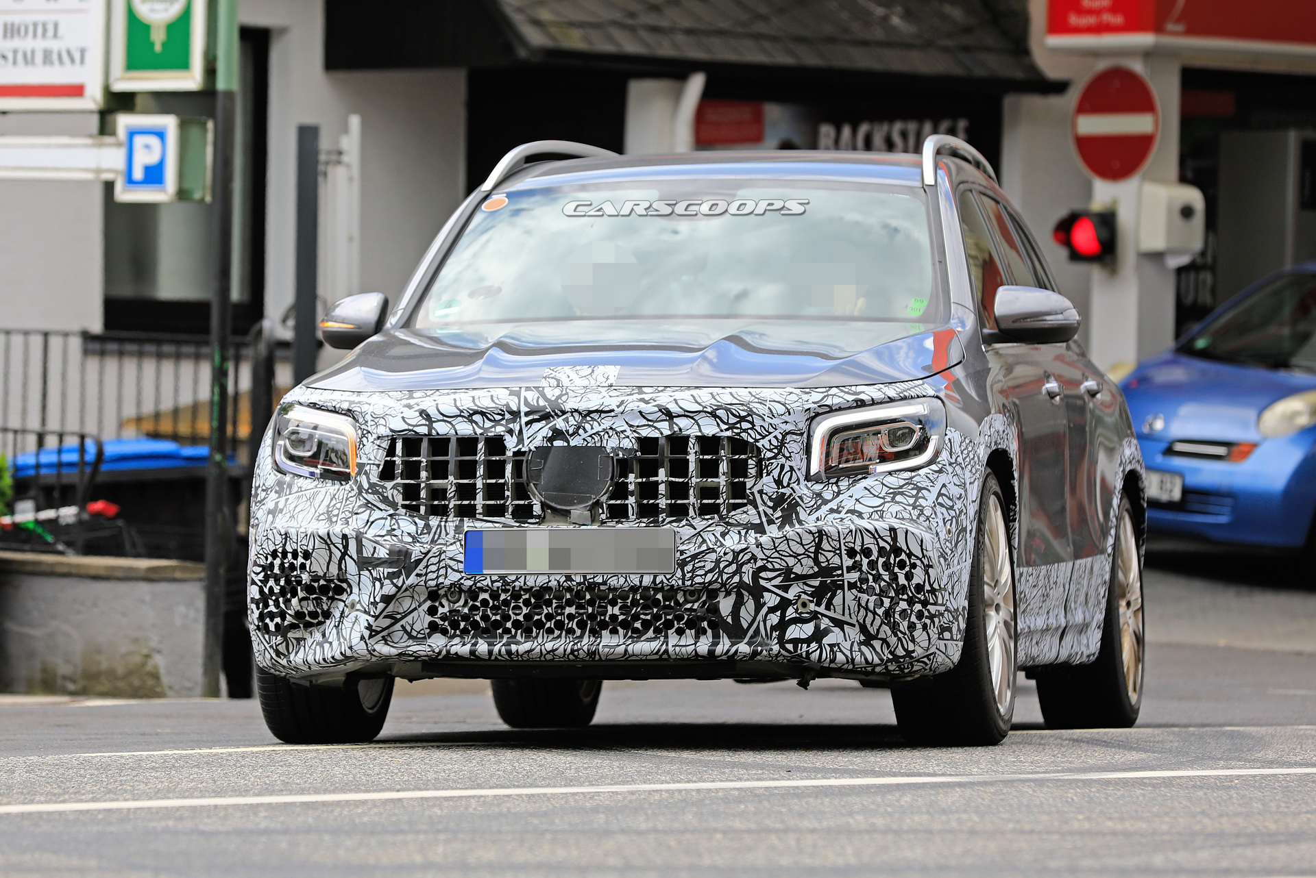 2020 Mercedes AMG GLB 45: 415HP Compact SUV Shows More Skin In Latest Spy Shots