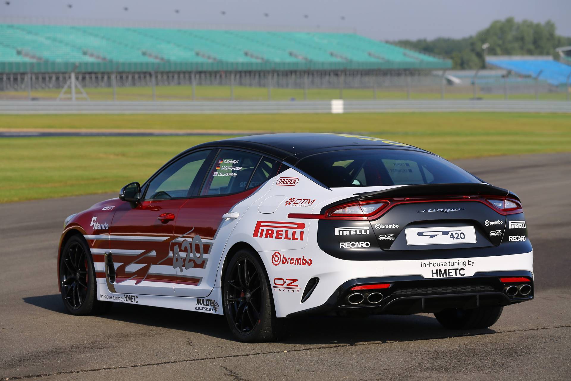 Kia Creates A 422 HP Stinger GT420 “Track Day Monster” After Saving It From The Crusher