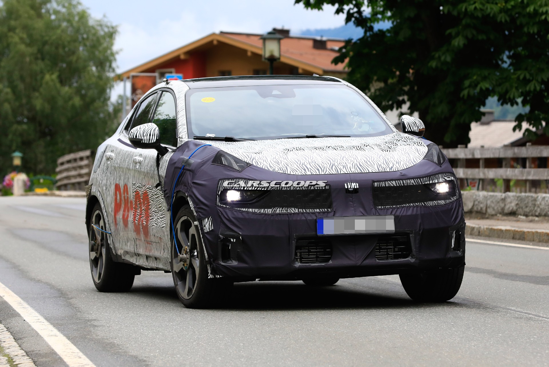 Lynk & Co 05 Loses Some Camo While Conducting Testing In The Alps