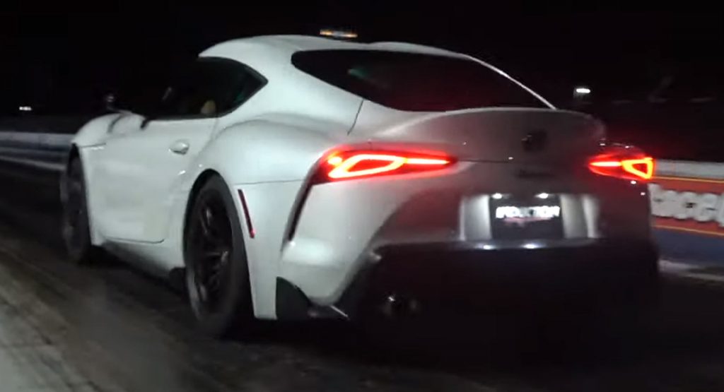  2020 Toyota Supra Records An Impressive 12.5-Second Quarter-Mile Run