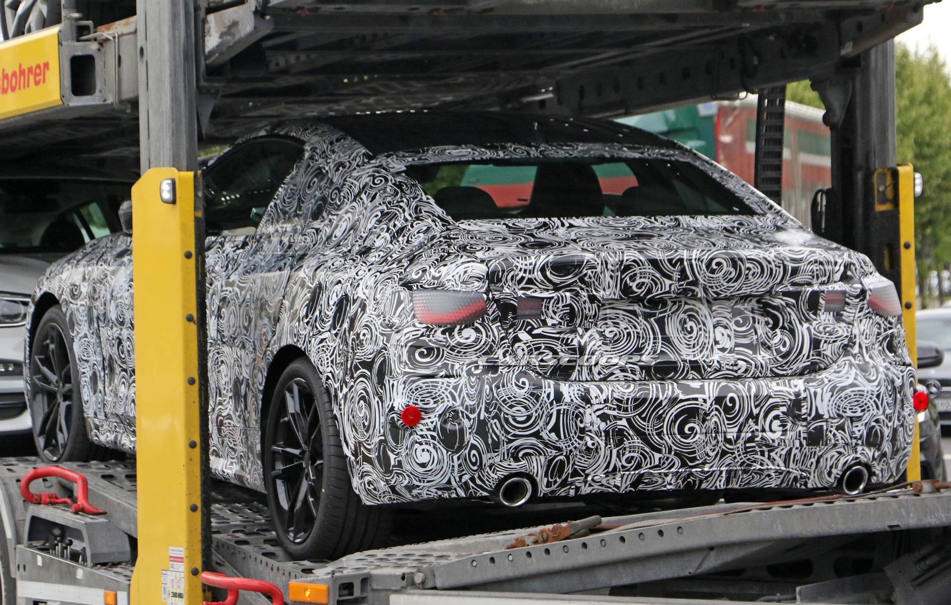 2020 BMW 4 Series Coupe Styling Evokes The 8 Series In First Spy Shots
