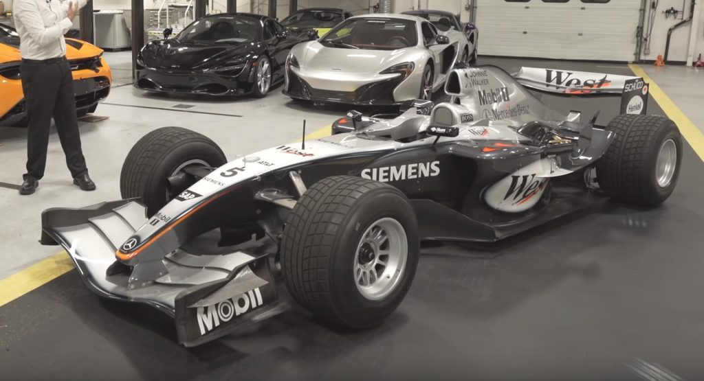This Is What It’s Like To Detail A McLaren MP4-19B F1 Race Car