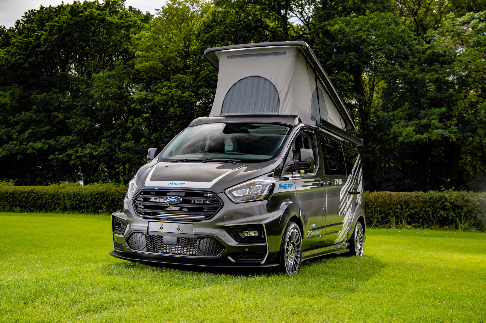 Who Said Camper Vans Have To Be Boring? Not This Ford Transit Custom