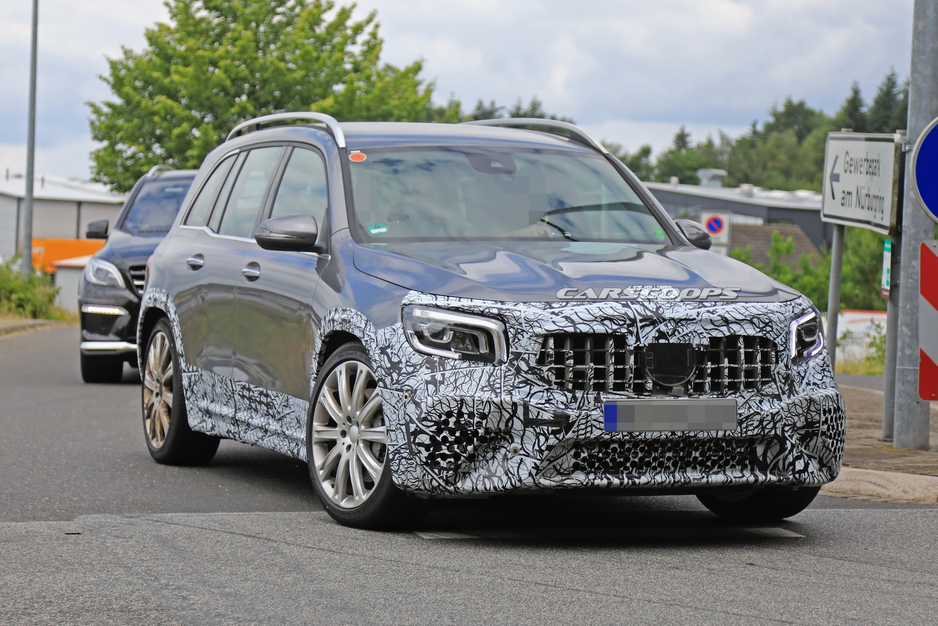 2020 Mercedes AMG GLB 45: 415HP Compact SUV Shows More Skin In Latest Spy Shots