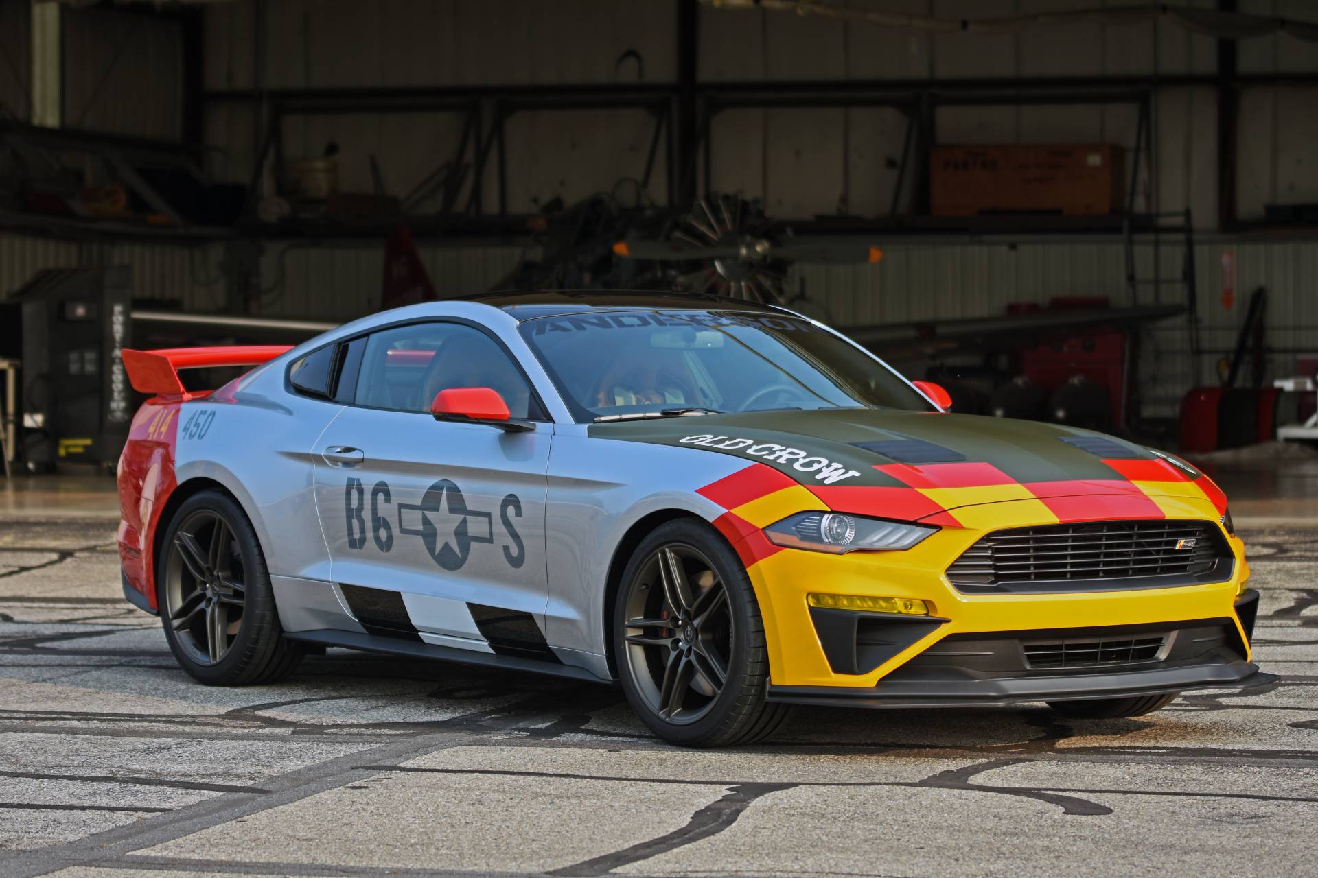 Roush Builds 710 HP 2019 Mustang GT ‘Old Crow’ One-Off For Charity