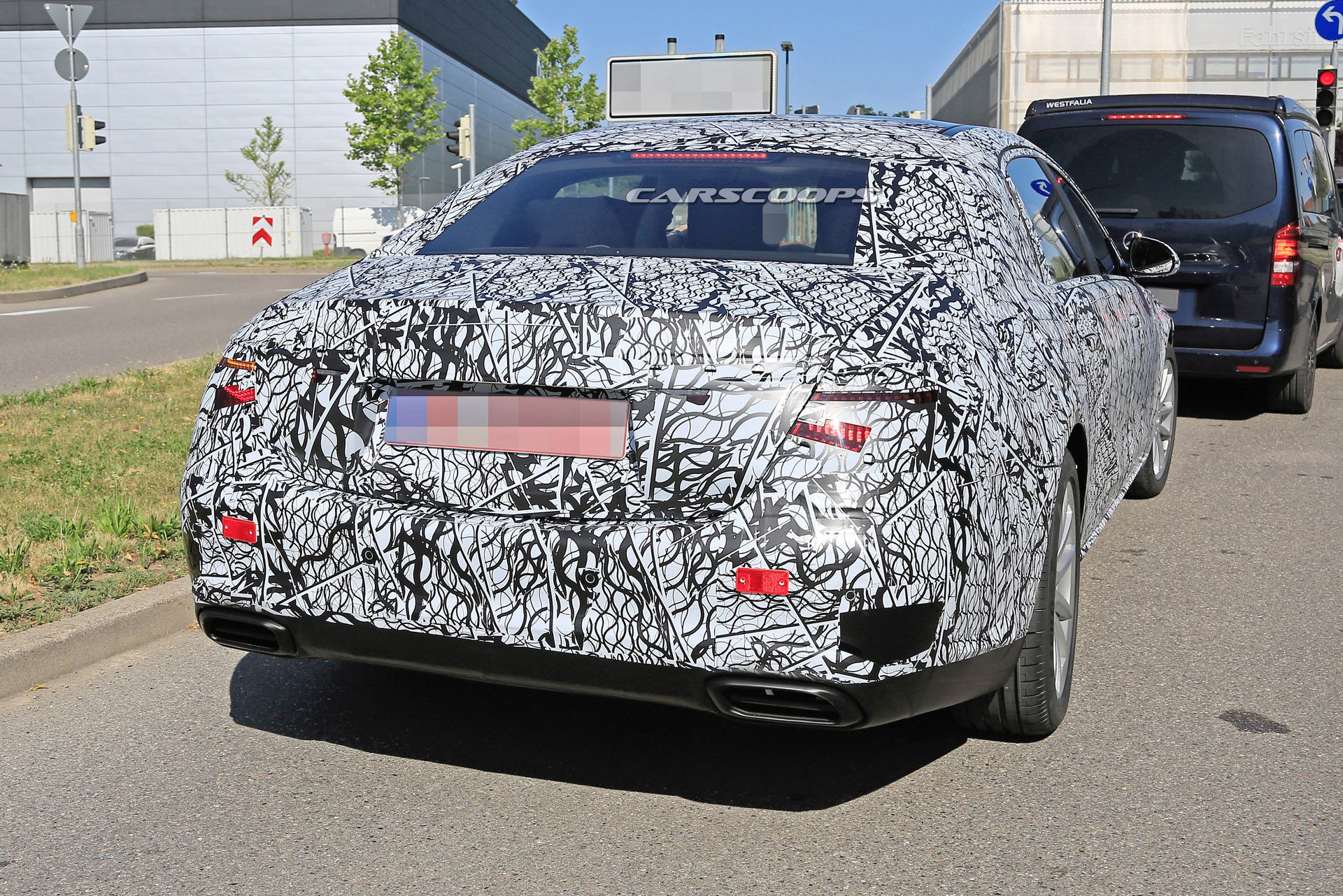 2020 Mercedes-Maybach S-Class Flaunts Its Supersized Body In New Spy Photos