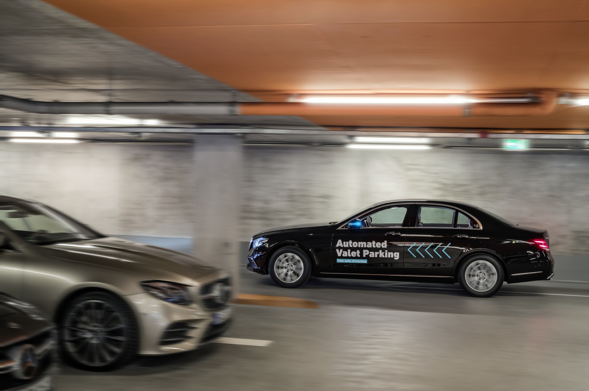 Mercedes’ Automated Valet Parking System Allows Cars To Park Themselves