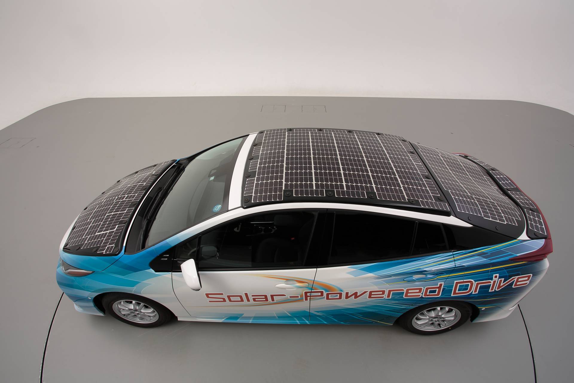 Toyota Covers Prius Prime With Solar Panels That Also Charge Battery On The Move