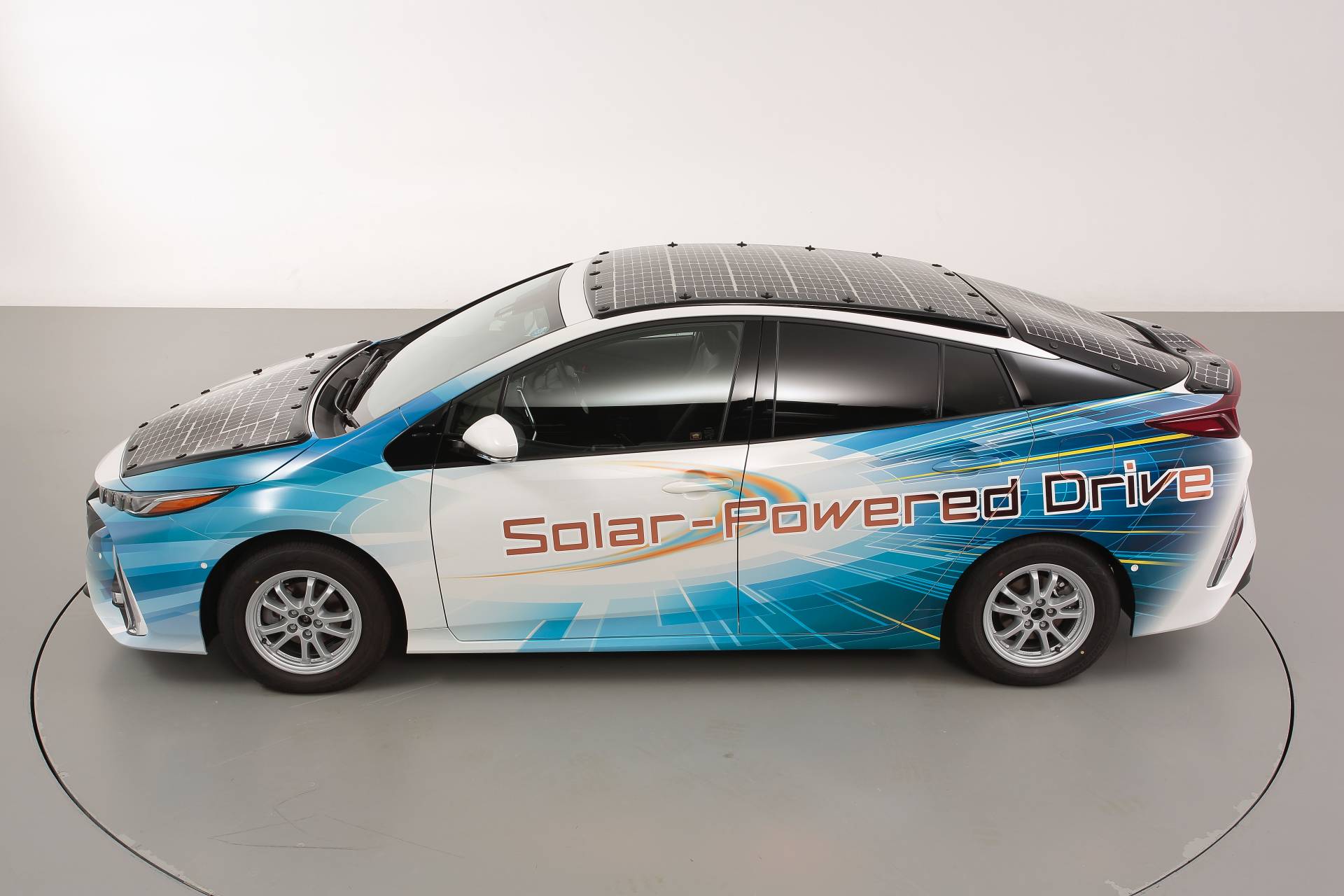 Toyota Covers Prius Prime With Solar Panels That Also Charge Battery On The Move