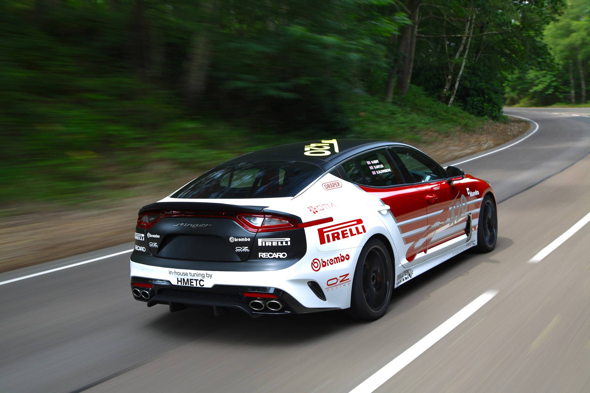 Kia Creates A 422 HP Stinger GT420 “Track Day Monster” After Saving It From The Crusher