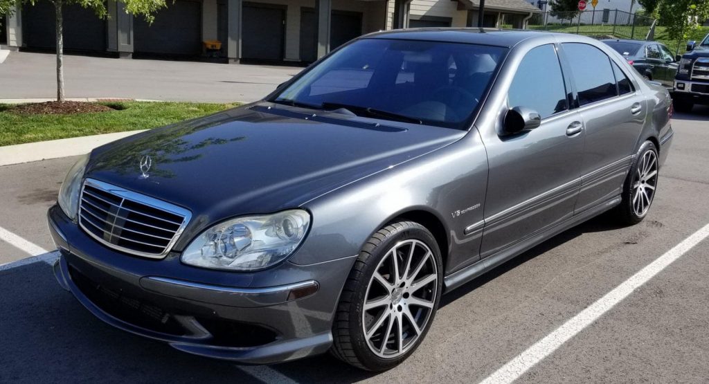  This 2003 Mercedes S55 AMG With Just 6,800 Miles Is As New As It Gets For A W220