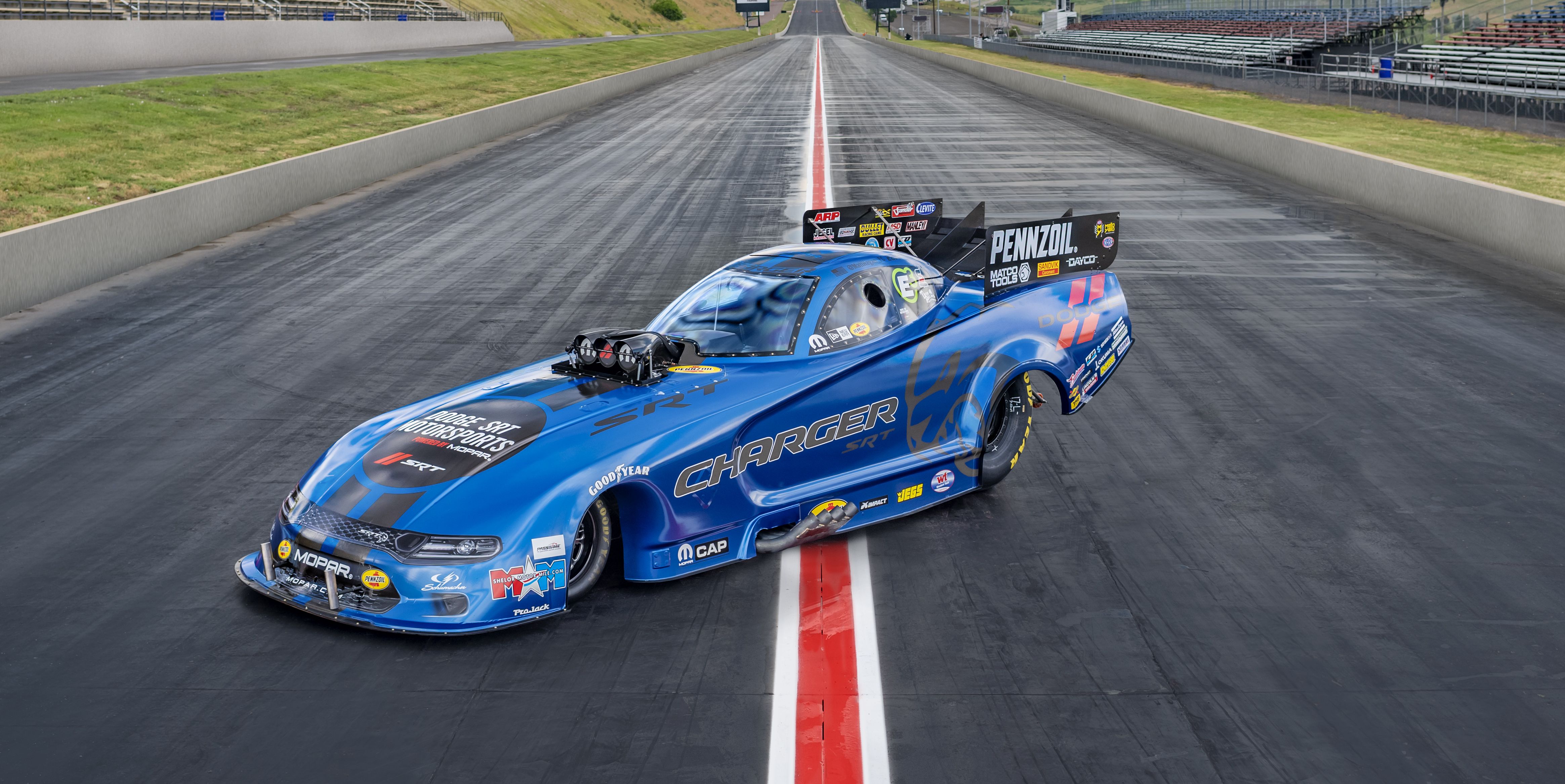 New Dodge Charger Hellcat Widebody Funny Car Is No Joke With 11,000 Horses (!)