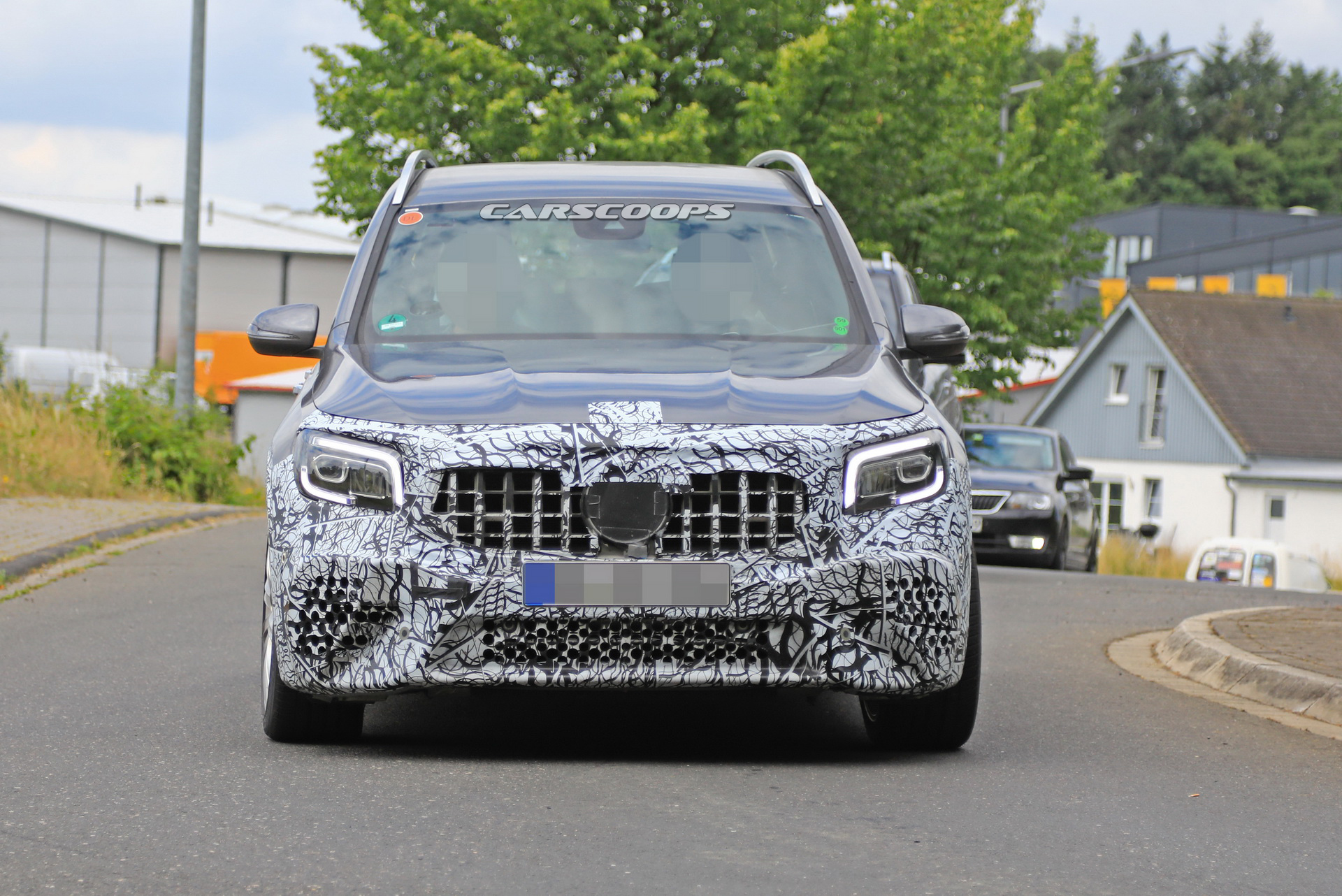 2020 Mercedes AMG GLB 45: 415HP Compact SUV Shows More Skin In Latest Spy Shots
