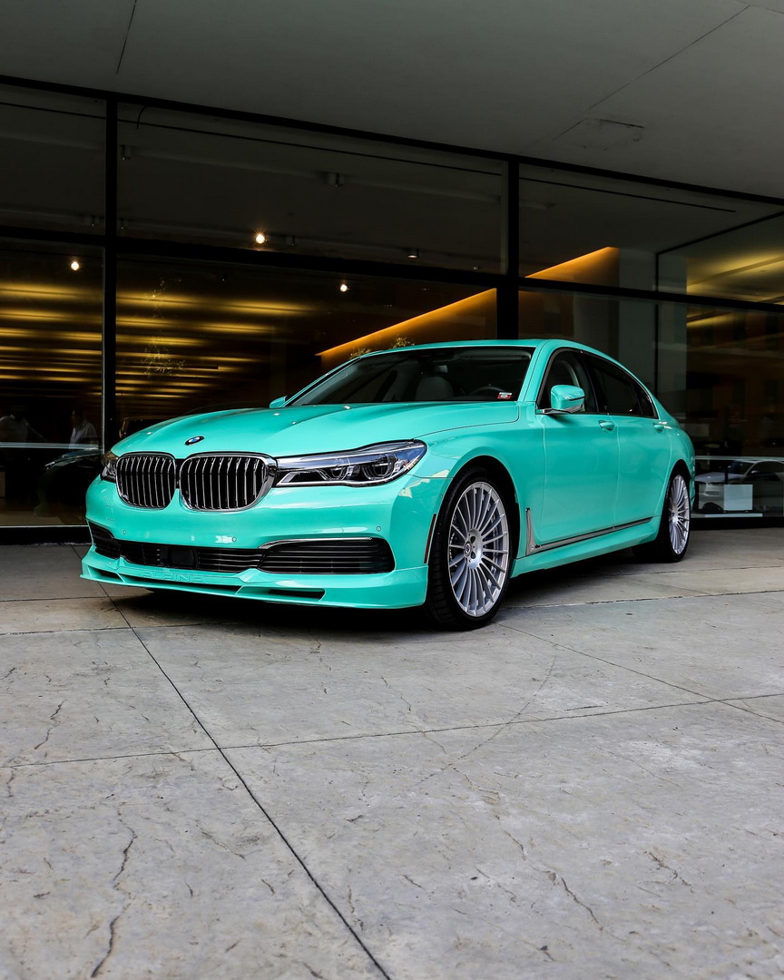 Mint Green Alpina B7 Is So Fresh You Can Almost Feel Its Breeze