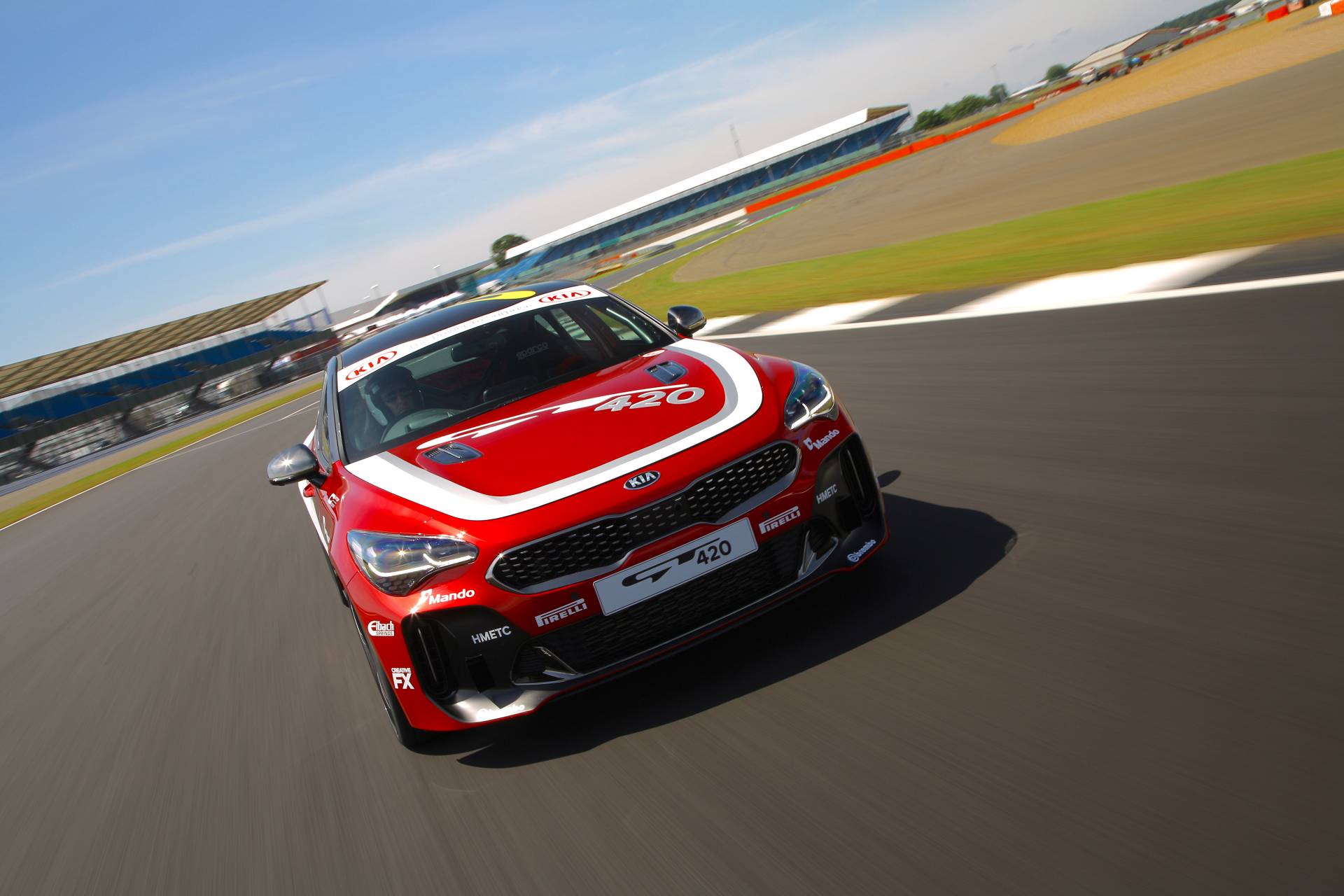 Kia Creates A 422 HP Stinger GT420 “Track Day Monster” After Saving It From The Crusher