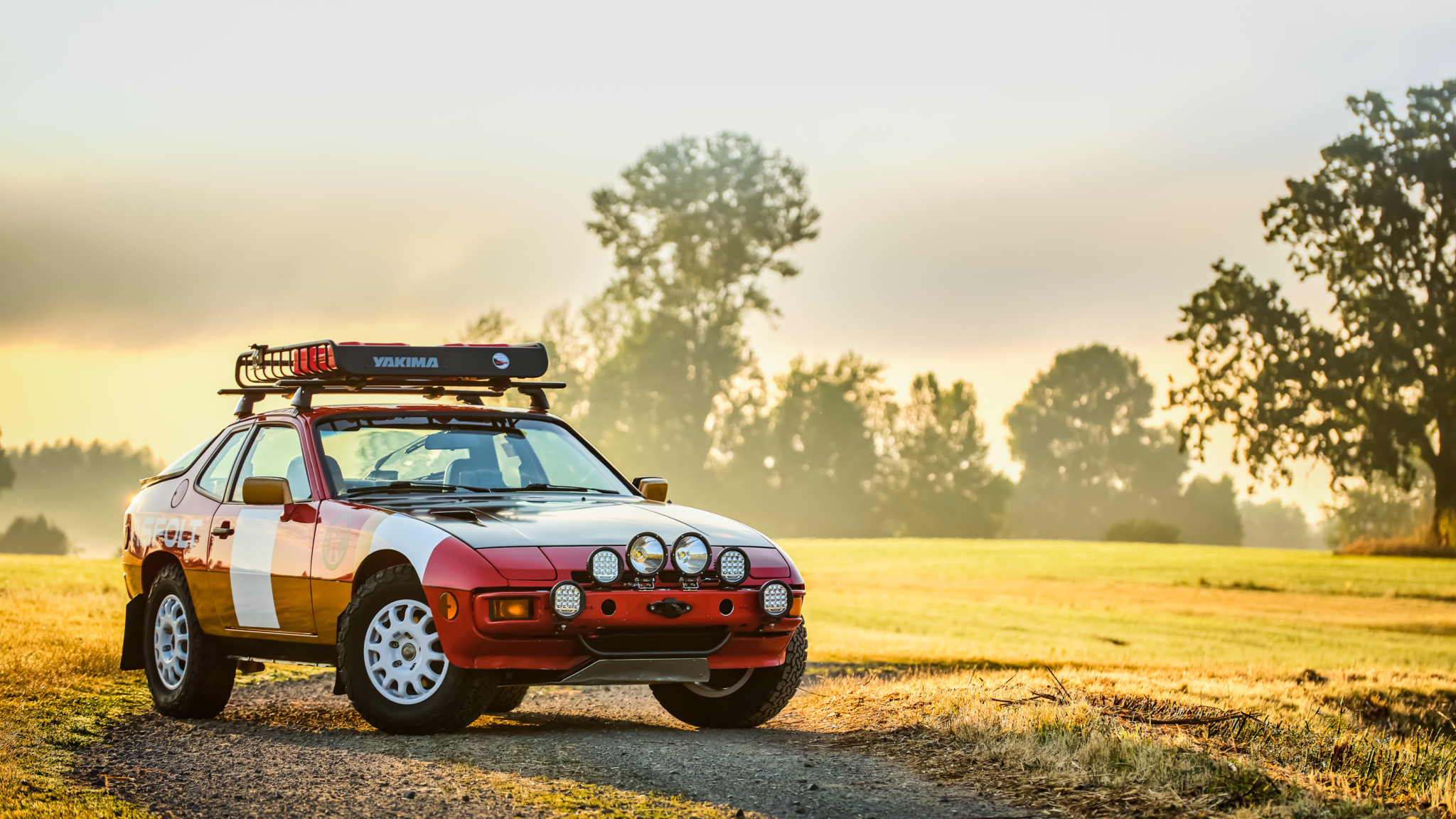 1987 Porsche 924S Baja Rally Car Is A Multi-Colored One-Off