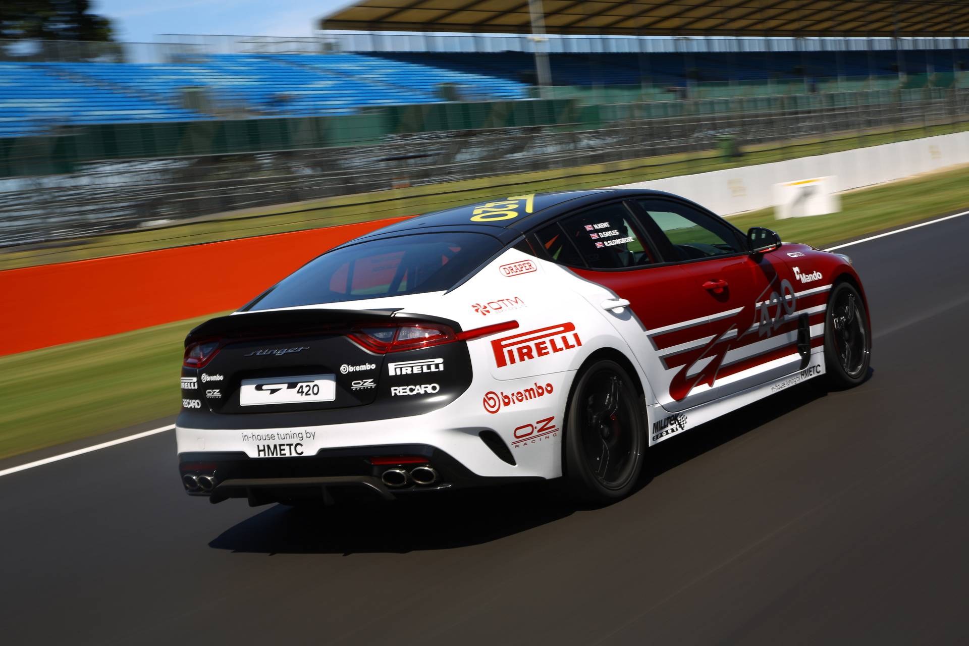 Kia Creates A 422 HP Stinger GT420 “Track Day Monster” After Saving It From The Crusher