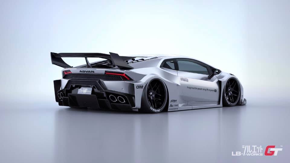 Liberty Walk’s Huracan Body Kit Is So Sharp, It Cuts Like A Knife