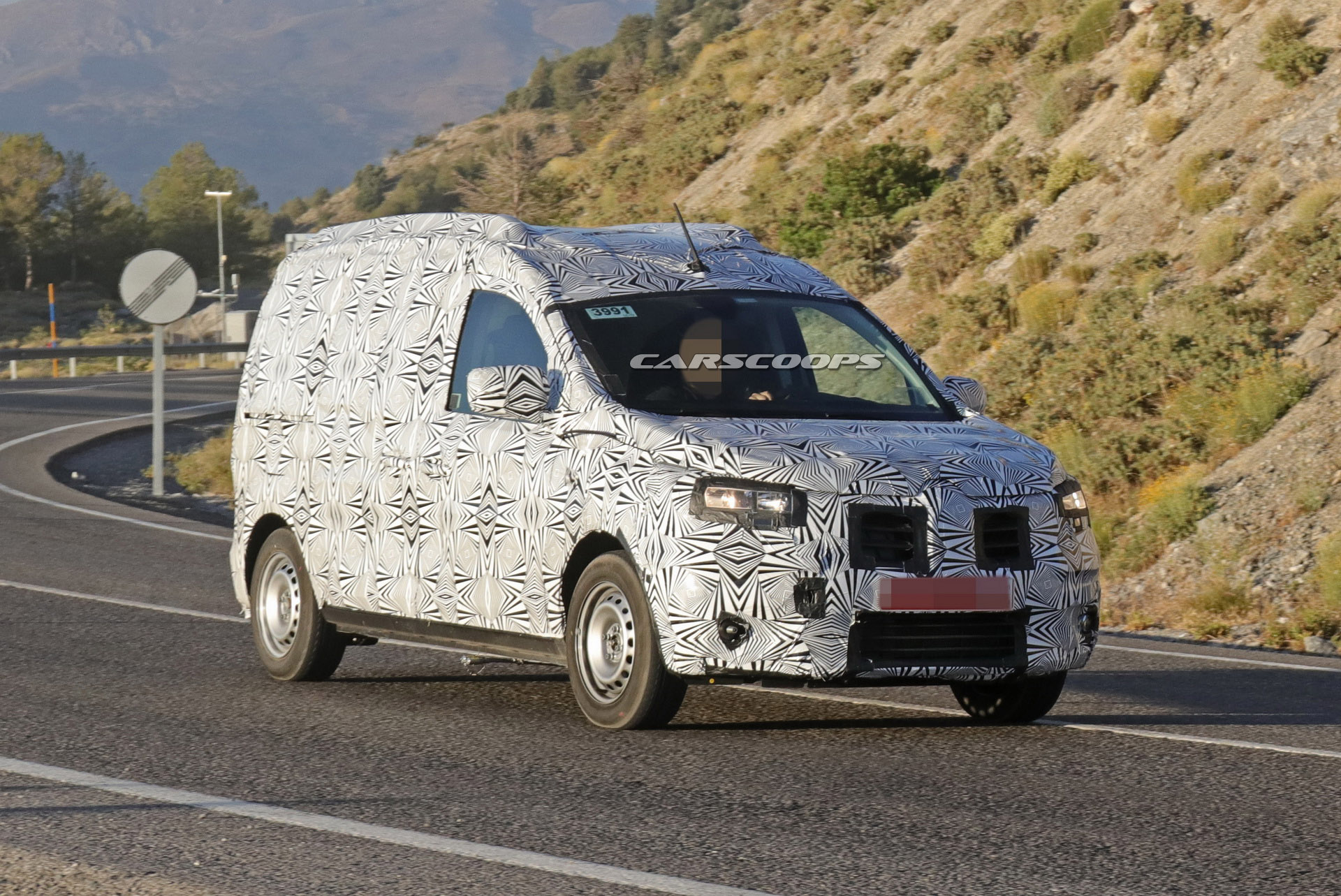 All-New Dacia Dokker Spotted Testing Alongside Current Model