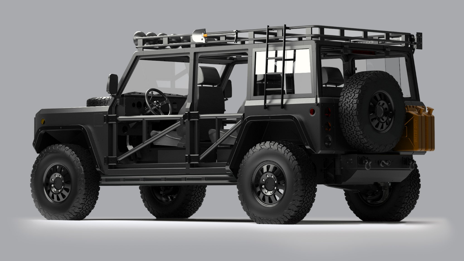 Bollinger Could Sell Its Electric Truck With These Wrangler-Esque Mods