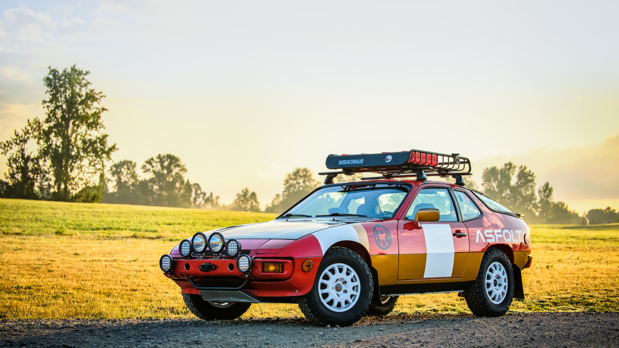 1987 Porsche 924S Baja Rally Car Is A Multi-Colored One-Off