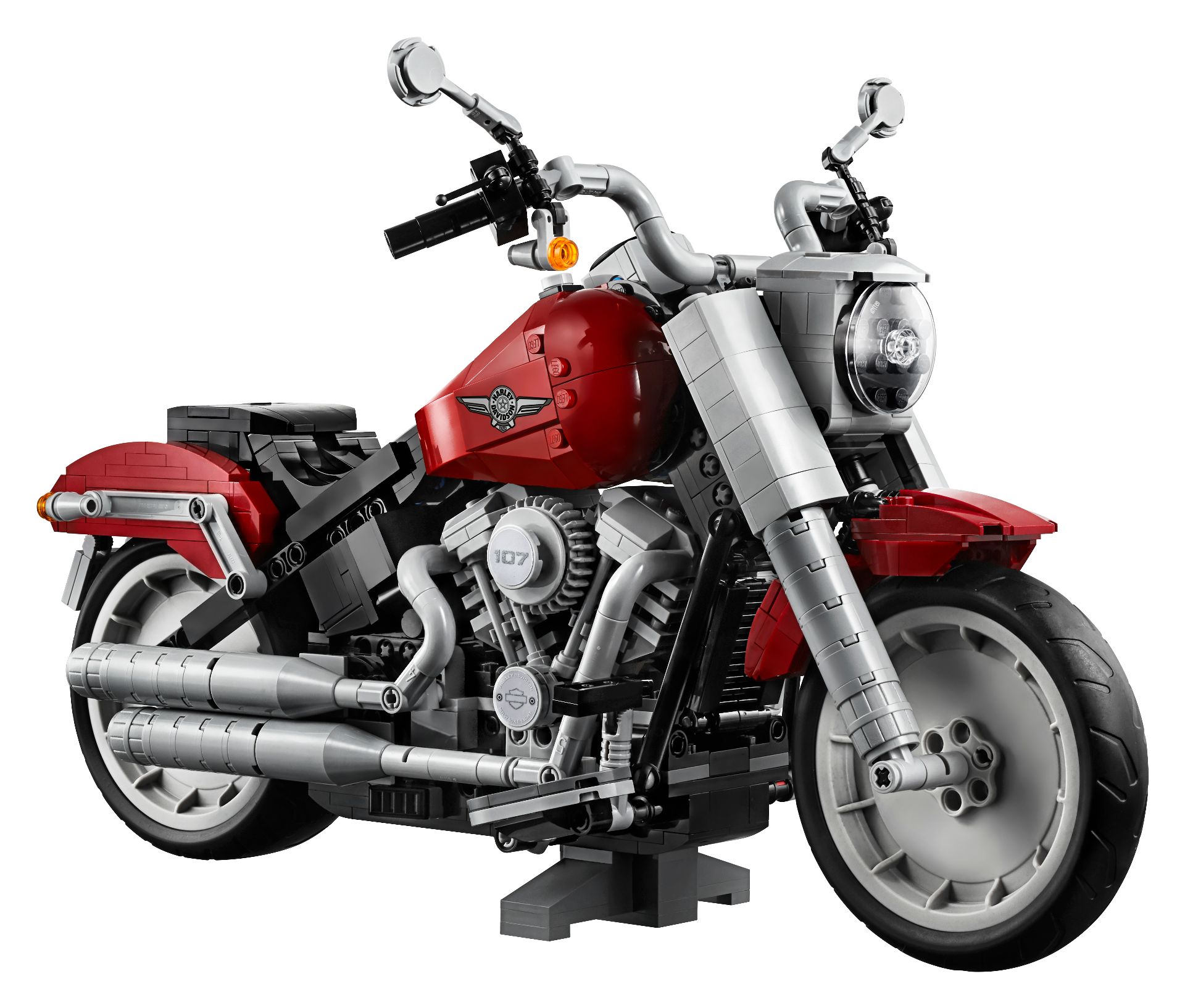 Lego’s Latest Replica Is A Harley-Davidson Fat Boy With 1,023 Pieces