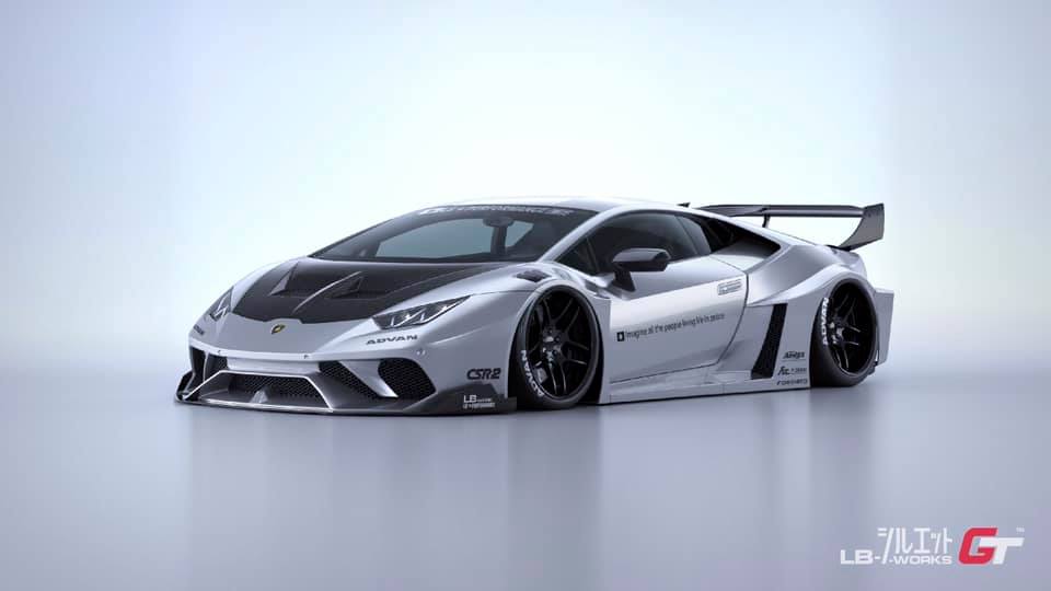 Liberty Walk’s Huracan Body Kit Is So Sharp, It Cuts Like A Knife
