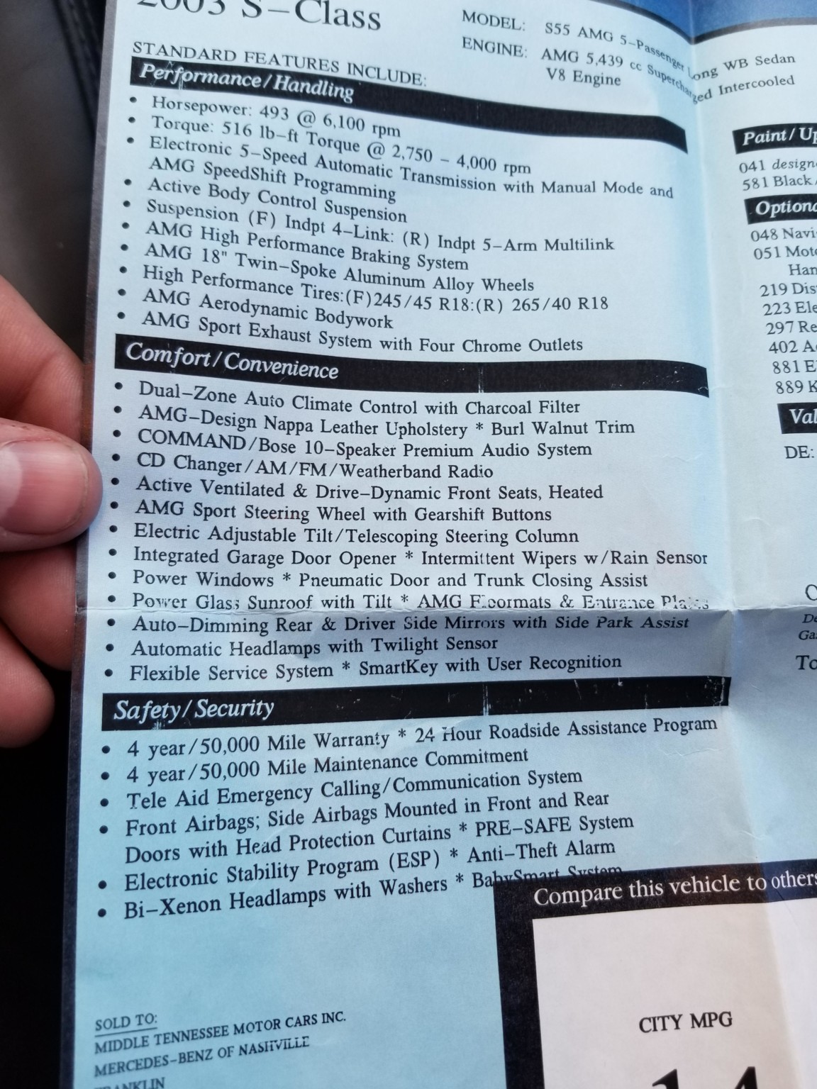 This 2003 Mercedes S55 AMG With Just 6,800 Miles Is As New As It Gets For A W220