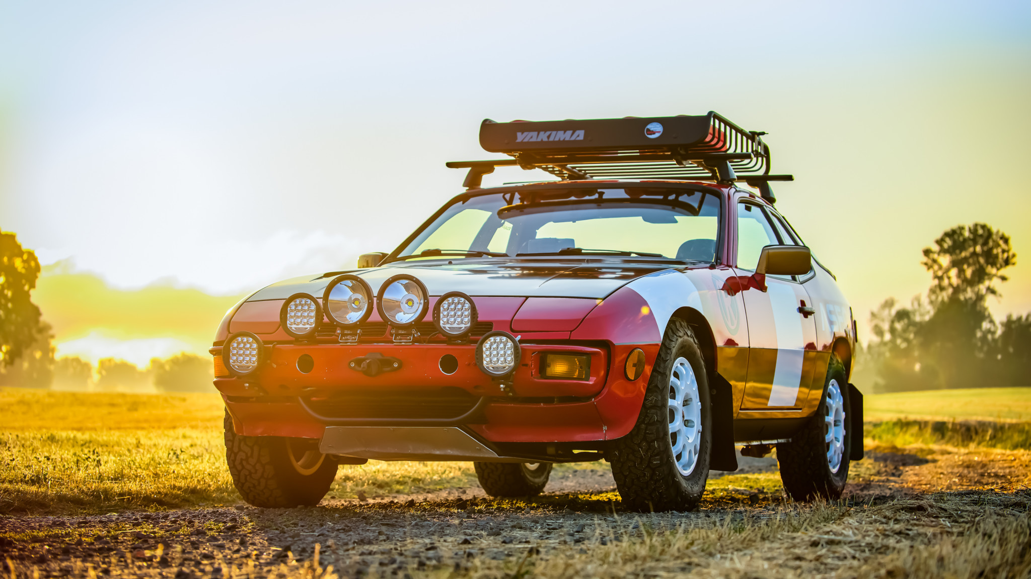 1987 Porsche 924S Baja Rally Car Is A Multi-Colored One-Off