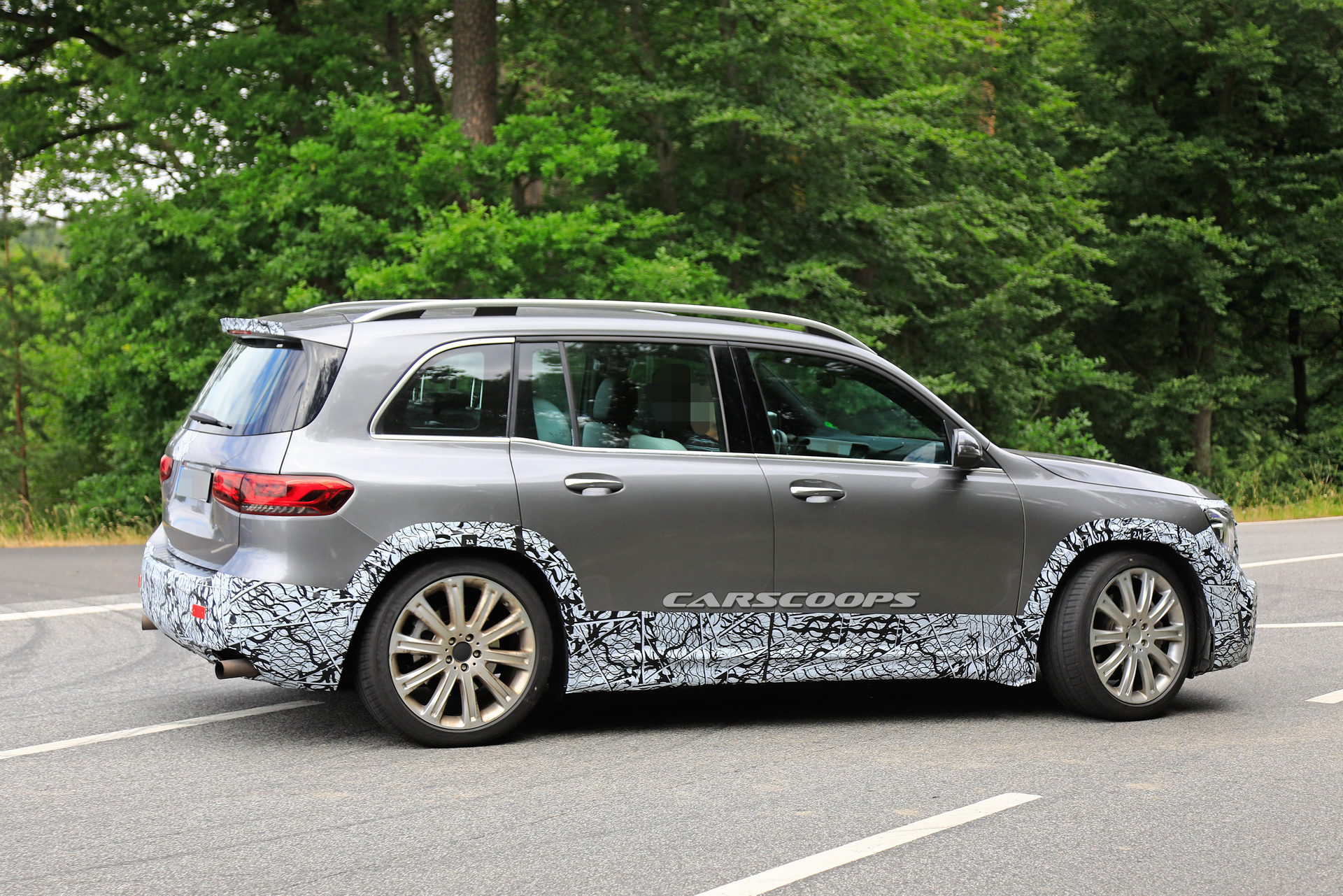 2020 Mercedes AMG GLB 45: 415HP Compact SUV Shows More Skin In Latest Spy Shots