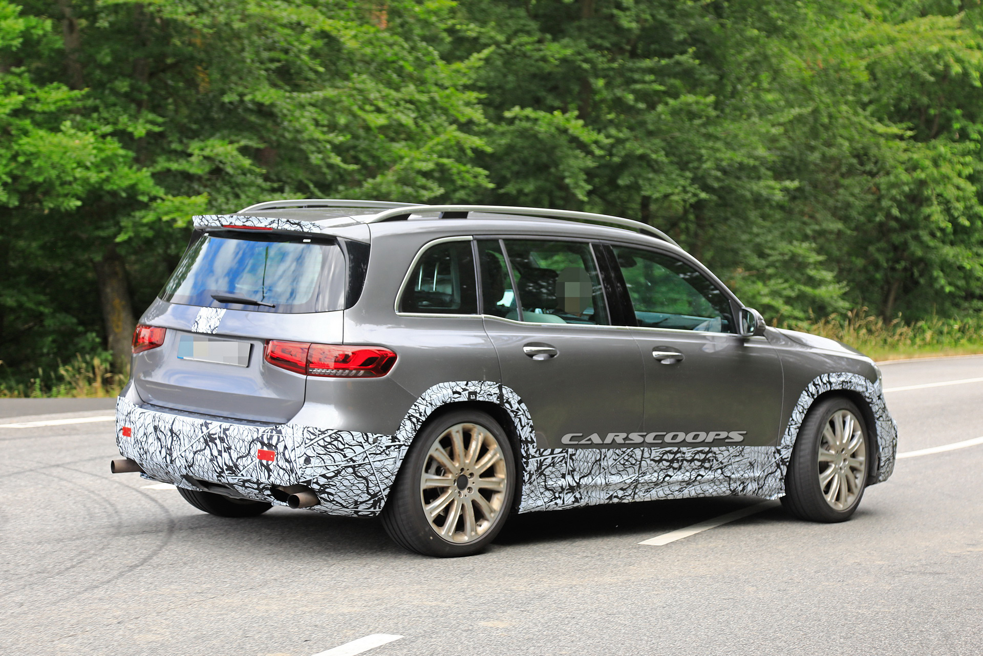 2020 Mercedes AMG GLB 45: 415HP Compact SUV Shows More Skin In Latest Spy Shots