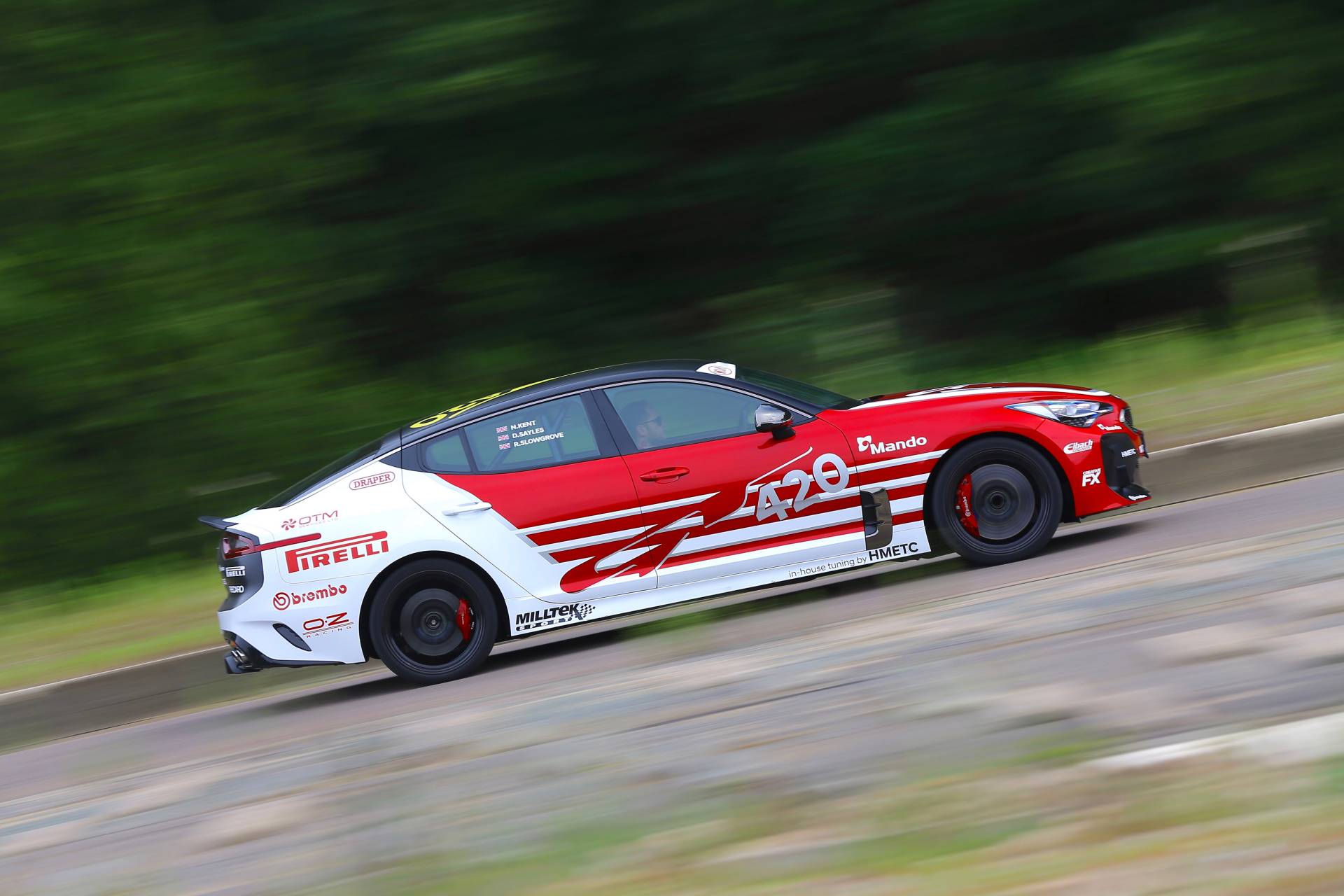 Kia Creates A 422 HP Stinger GT420 “Track Day Monster” After Saving It From The Crusher