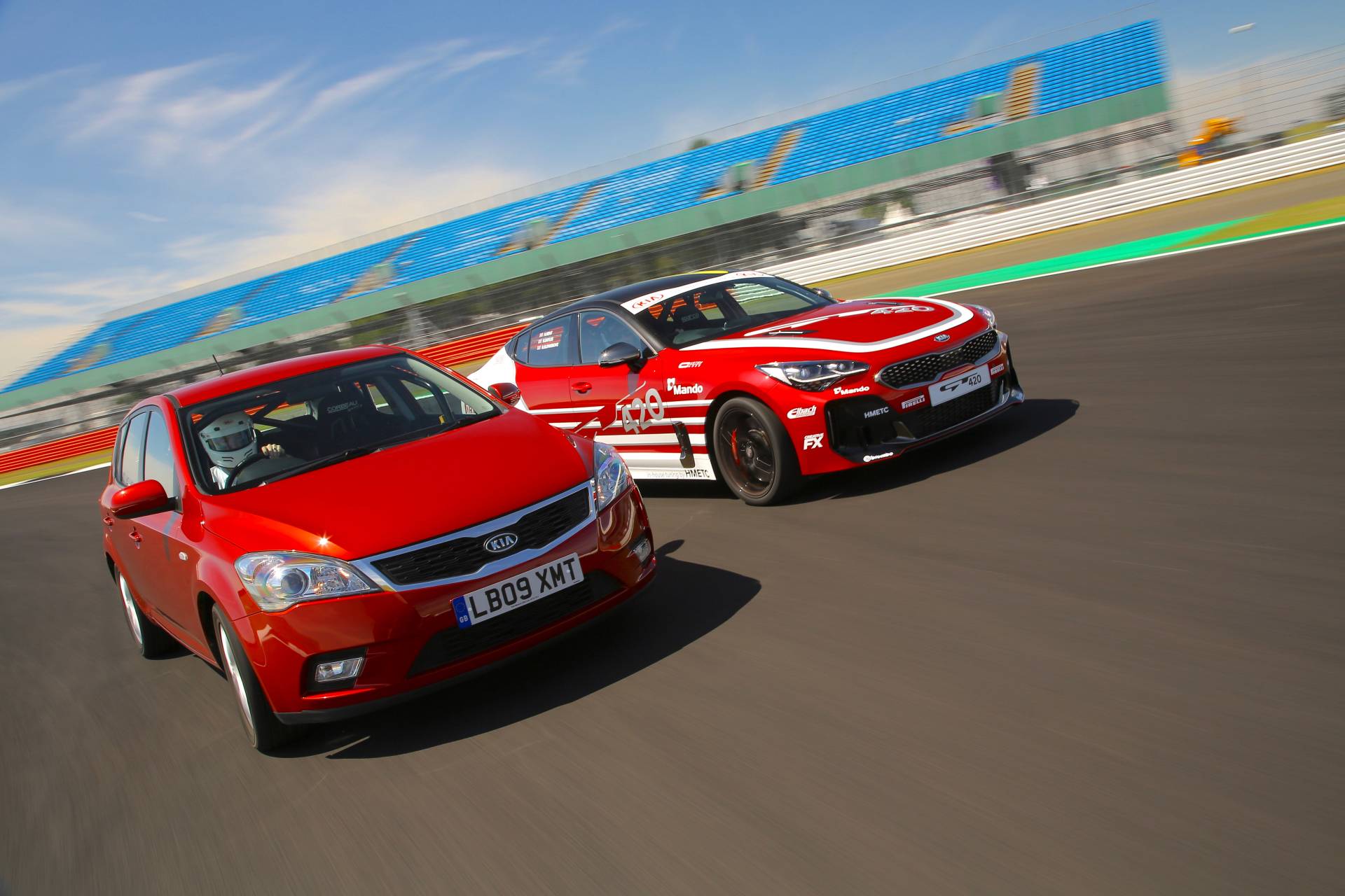 Kia Creates A 422 HP Stinger GT420 “Track Day Monster” After Saving It From The Crusher