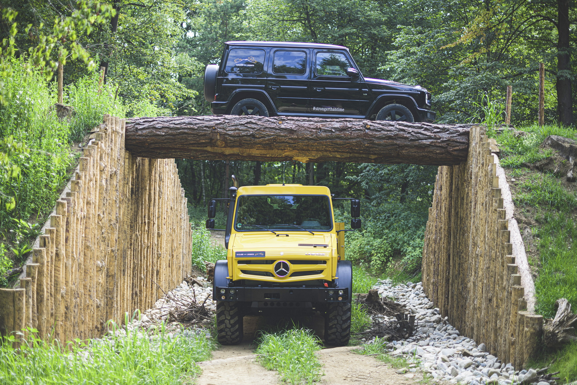 Mercedes-Benz Brings New G-Class And Unimog Together For A Summit
