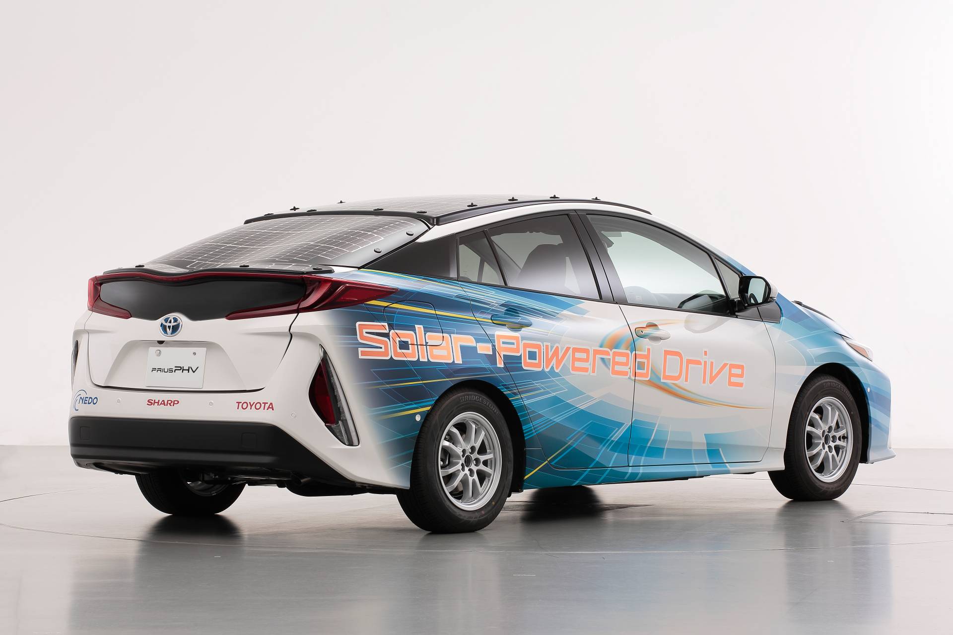 Toyota Covers Prius Prime With Solar Panels That Also Charge Battery On The Move