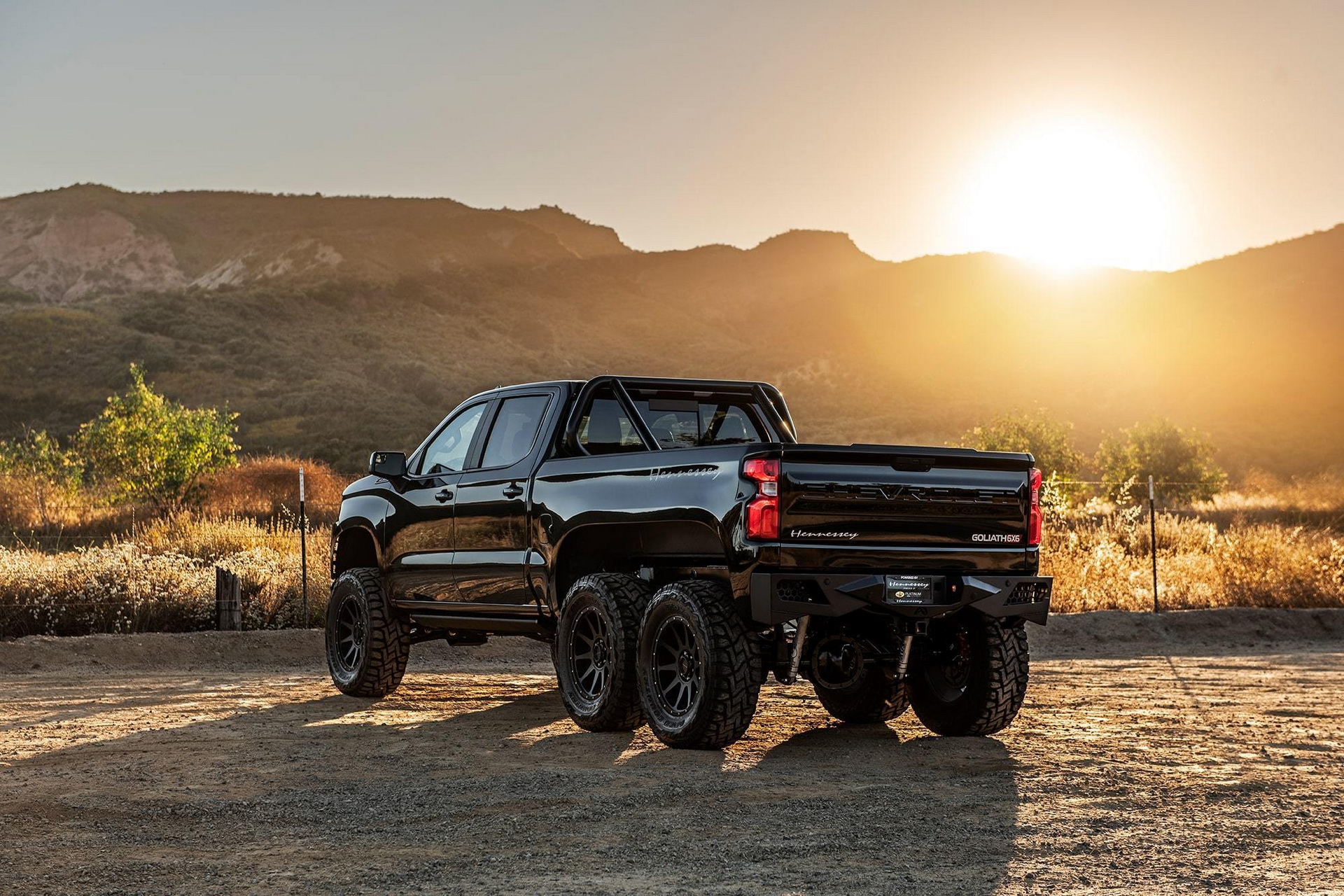 Hennessey Gives Chevy Silverado Extra Pair Of Wheels, Calls It The Goliath 6×6