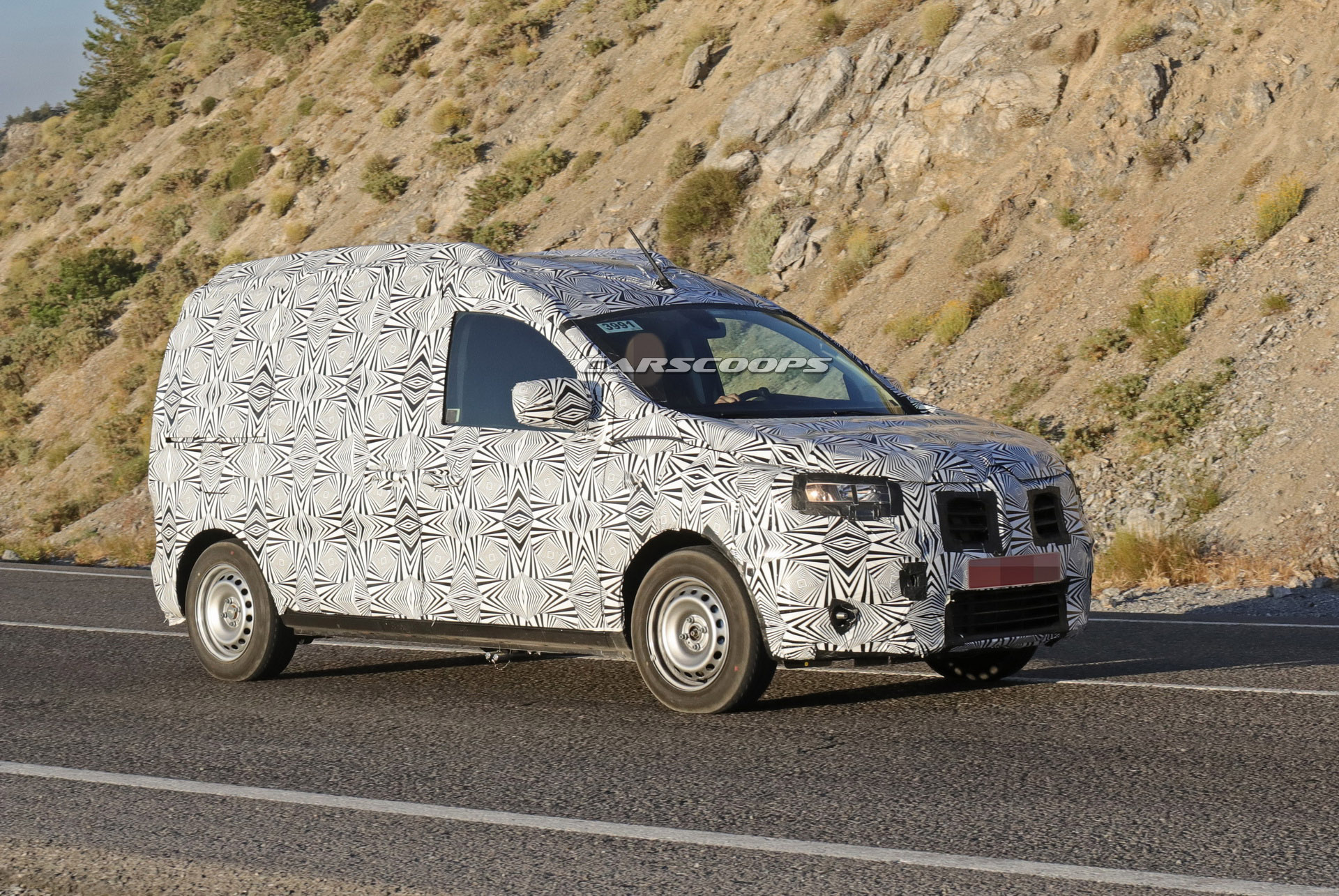 All-New Dacia Dokker Spotted Testing Alongside Current Model