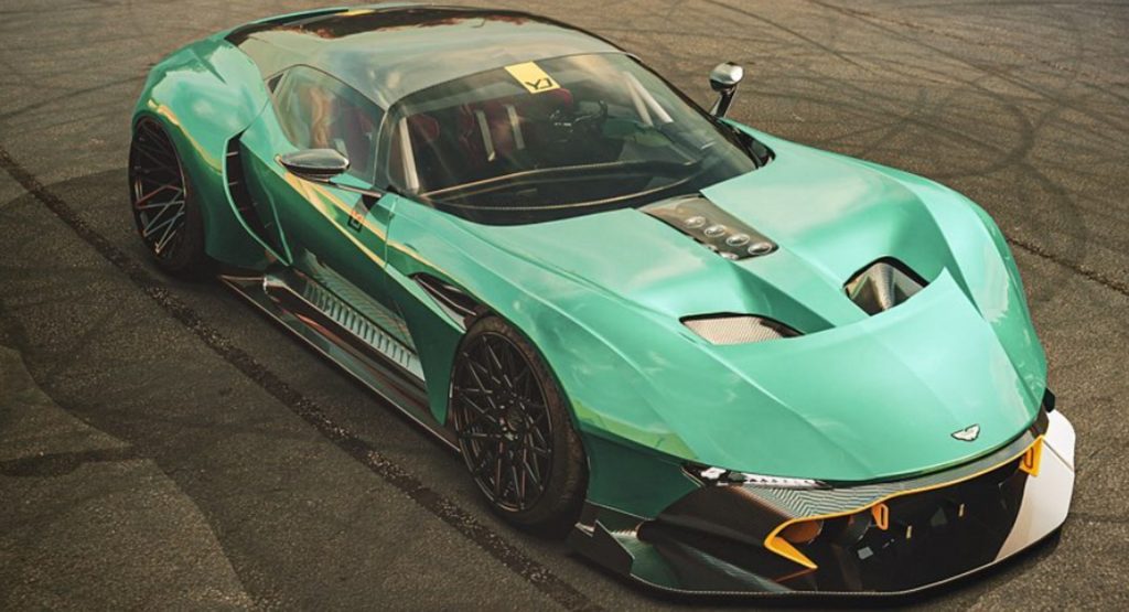 Does The Aston Martin Vulcan Look Naked Without Its Huge Rear Wing?