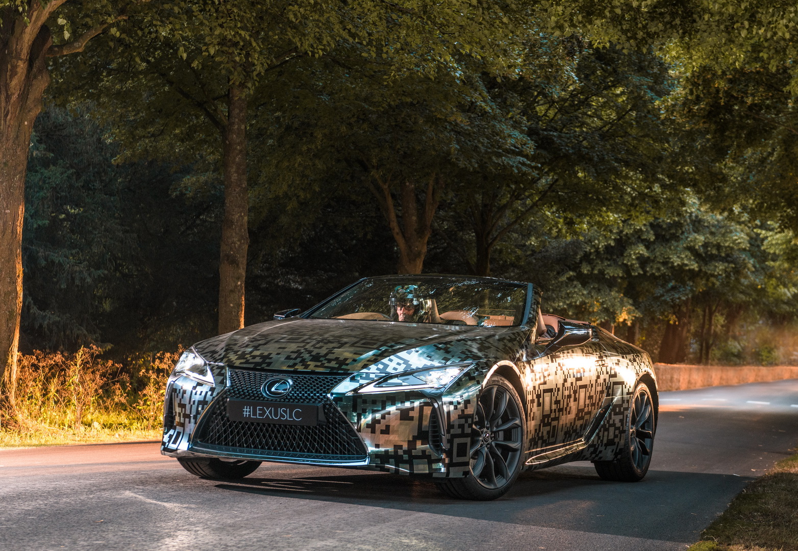 It Is Alive: Lexus Shows Off Thinly Veiled LC Convertible Prototype