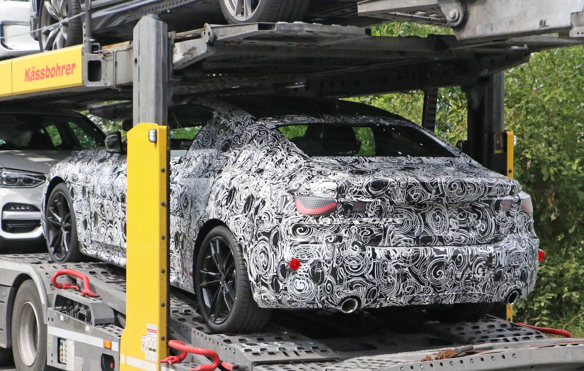 2020 BMW 4 Series Coupe Styling Evokes The 8 Series In First Spy Shots