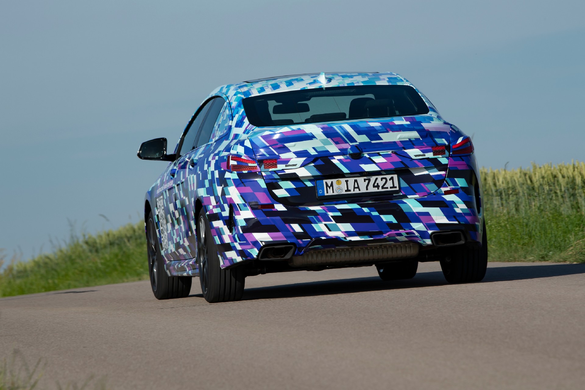 BMW Shows New 2-Series Gran Coupe With Colorful Camo