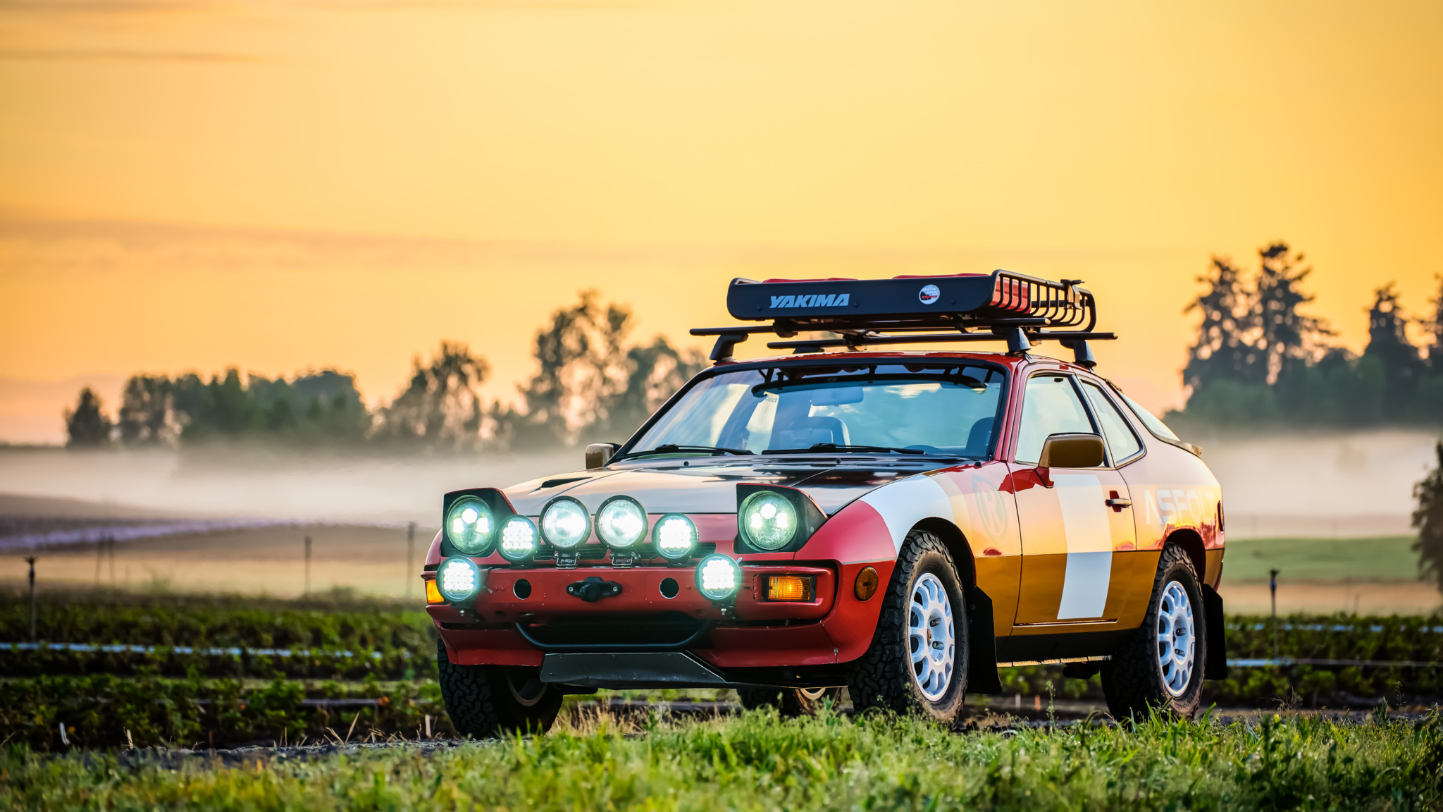 1987 Porsche 924S Baja Rally Car Is A Multi-Colored One-Off